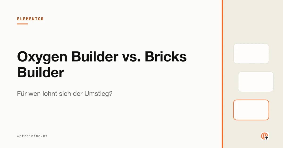 Zwei Code-Editoren mit WordPress-Seitenaufbau nebeneinander