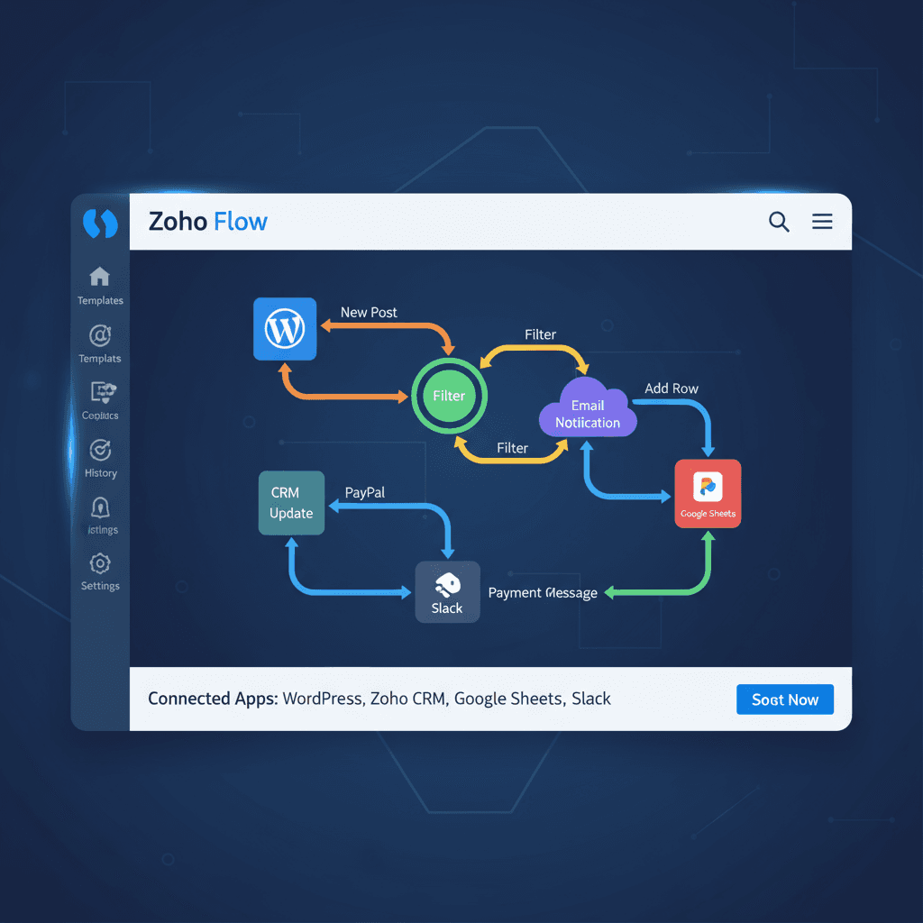 Automatisierung mit Zoho Flow und Elementor – Formulardaten direkt weiterleiten