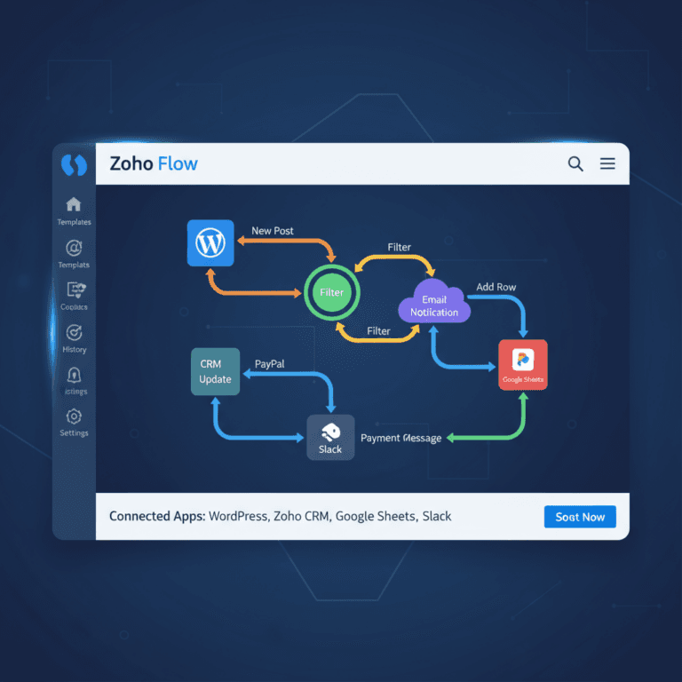 Automatisierung mit Zoho Flow und Elementor – Formulardaten direkt weiterleiten