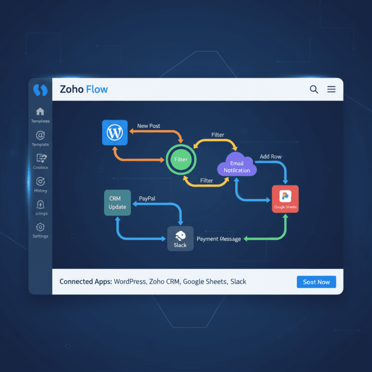 Automatisierung mit Zoho Flow und Elementor – Formulardaten direkt weiterleiten