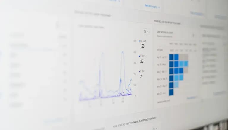 a computer screen with a bunch of data on it