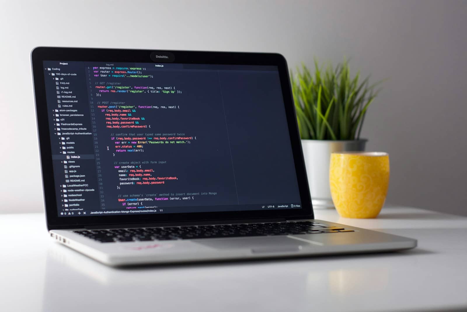 WordPress lernen Schreibtisch