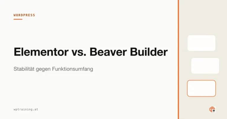 Elementor vs. Beaver Builder: Stabilität oder Umfang?