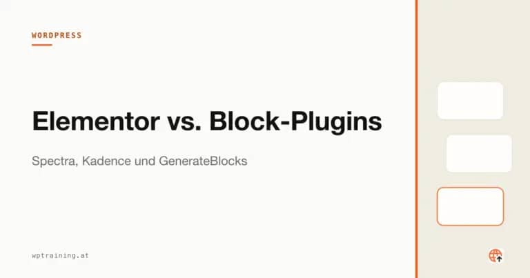 Elementor vs. Block-Plugins: Spectra, Kadence und Co.