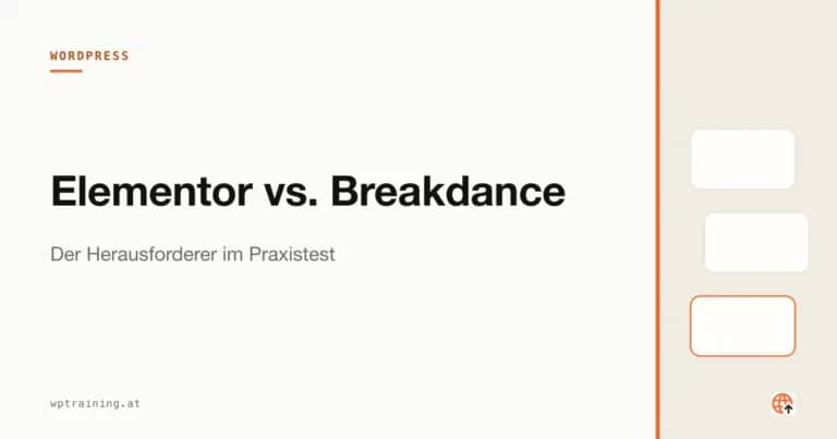 Elementor vs. Breakdance: Der Herausforderer im Praxistest