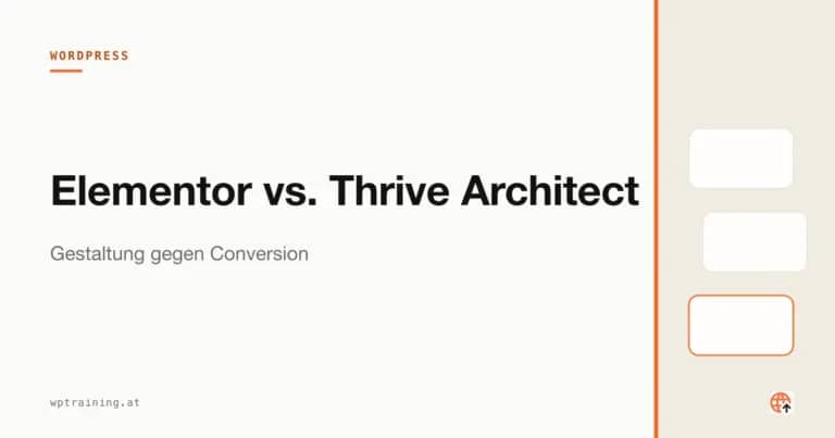 Elementor vs. Thrive Architect: Gestaltung gegen Conversion