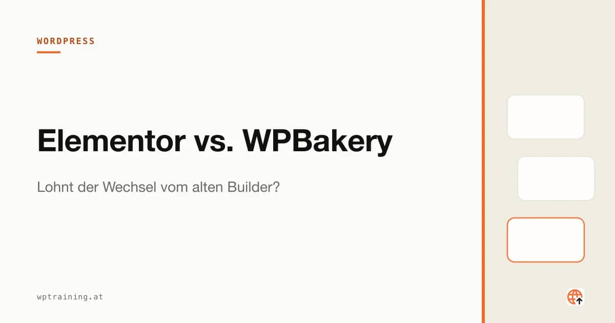 Elementor vs. WPBakery: Lohnt der Wechsel vom alten Builder?