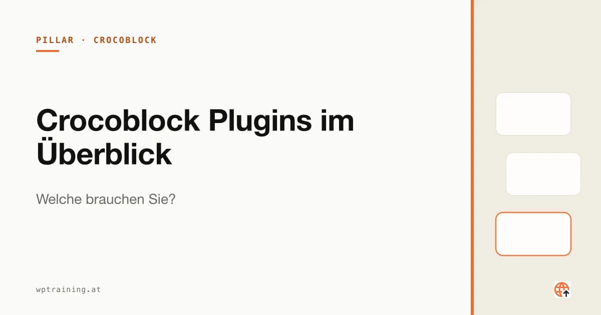 Crocoblock Plugins im Überblick: Welche brauchen Sie?