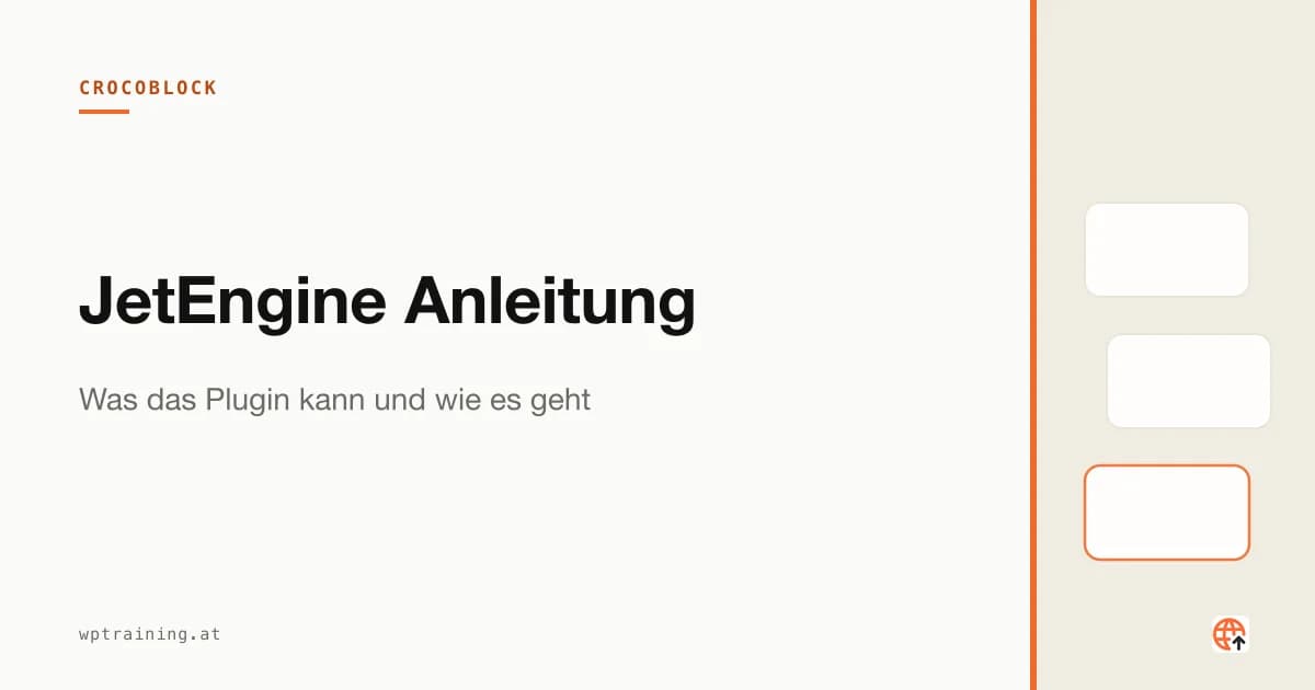 JetEngine Anleitung: Was das Plugin kann und wie es geht