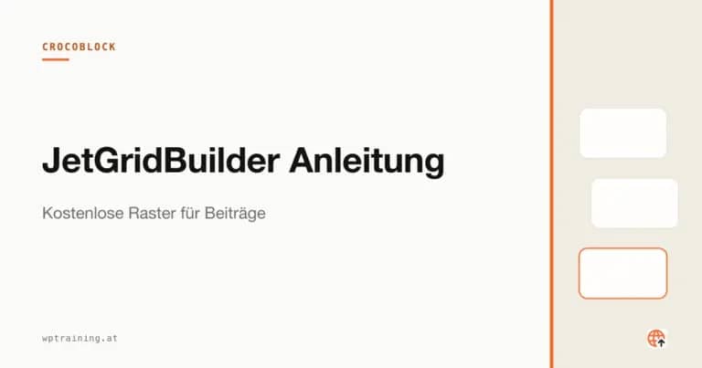 JetGridBuilder Anleitung: Kostenlose Raster für Beiträge