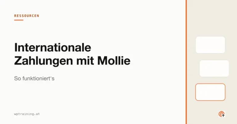Internationale Zahlungen mit Mollie: So funktioniert's