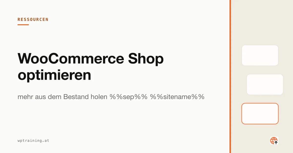 Optimising Your WooCommerce Shop for Peak Performance