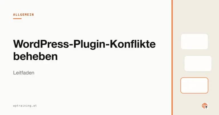WordPress-Plugin-Konflikte beheben: Leitfaden