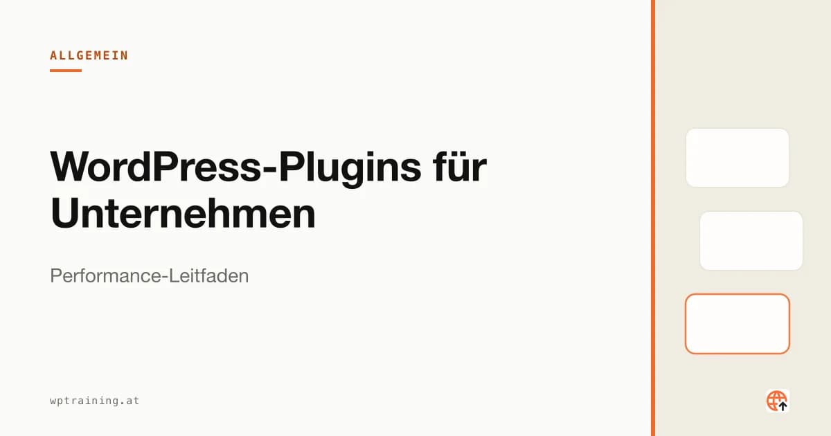 WordPress Plugins for Businesses: The Expert Guide to Optimising Your Website Performance
