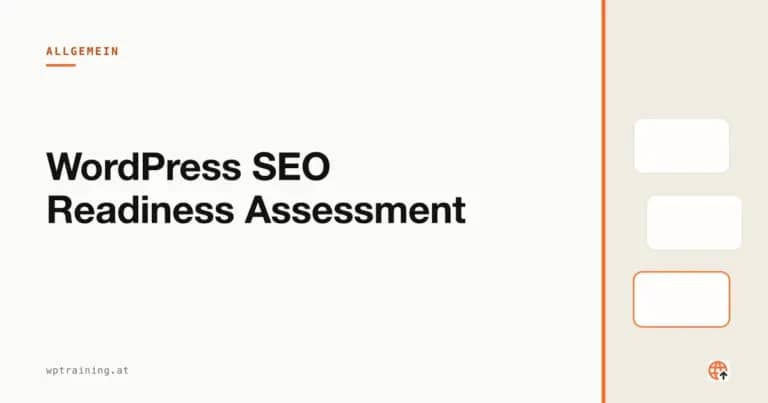 WordPress SEO Readiness Assessment