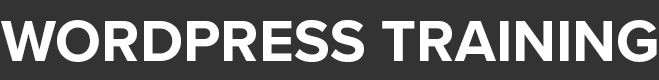 WordPress Training Logo Dunkel